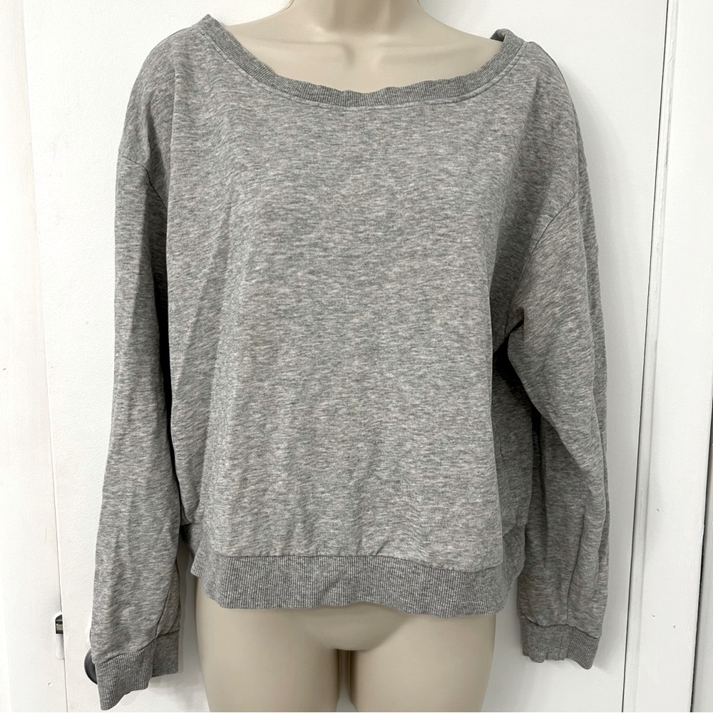 Forever 21 | gray pullover sweater top ▪️ size small